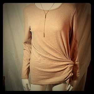 Tan long sleeve shirt